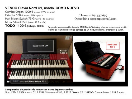 Nord c1 JPEG Color